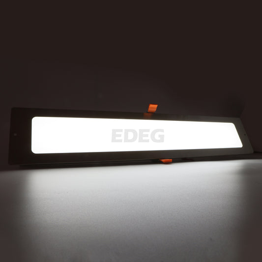 Large kitchen commercial exhaust hood LED light