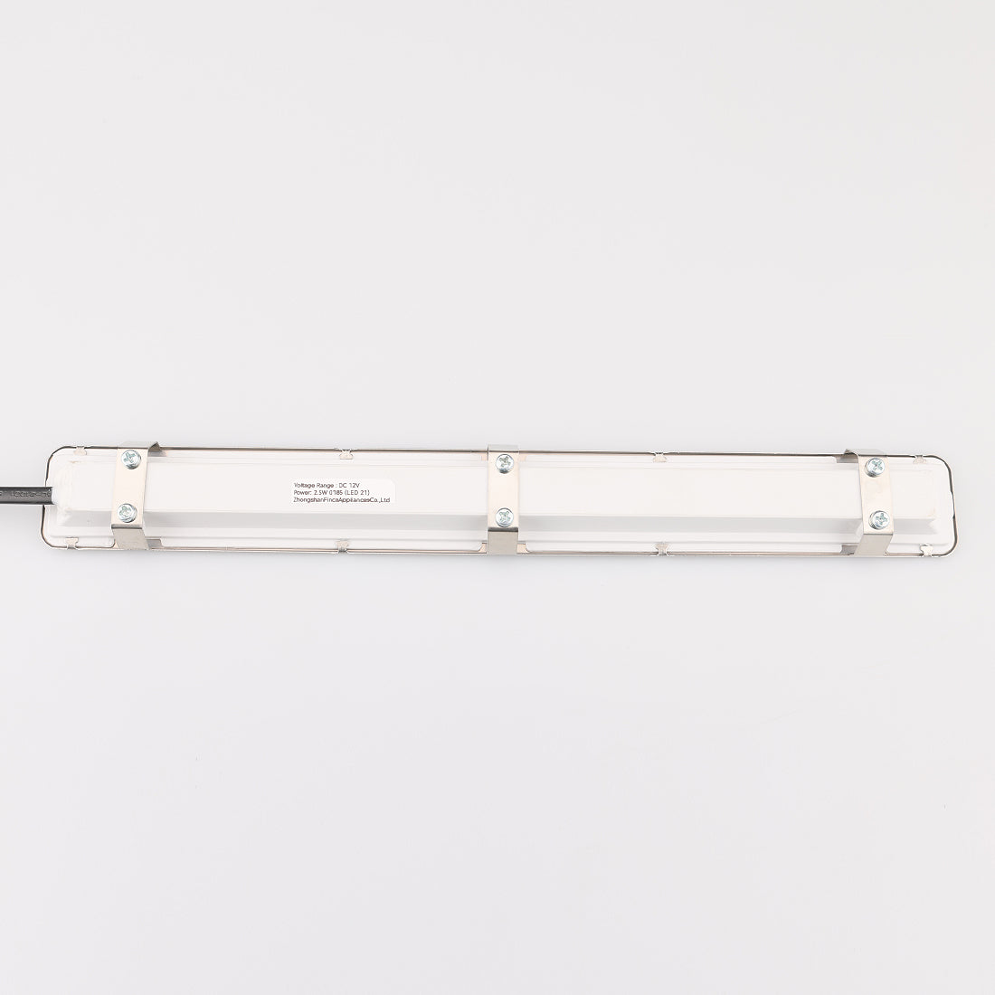 Range hood LED light 12V long tube plastic EDEG423