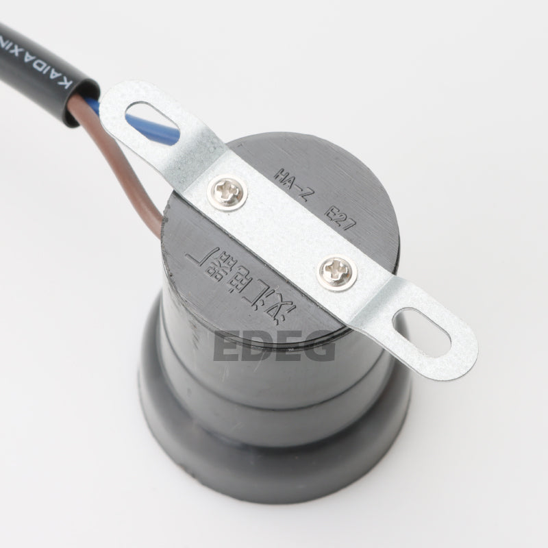 High-Temperature Resistan E27 Bulb Socket for Range Hoods – Compatible with LED/Incandescent Bulbs