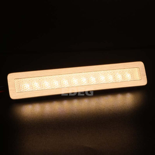 EDEG 128×24mm Rectangular Range Hood LED Light | High-Efficiency A++ Lighting Solution