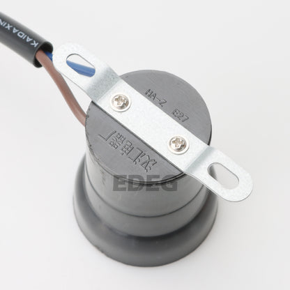 High-Temperature Resistan E27 Bulb Socket for Range Hoods – Compatible with LED/Incandescent Bulbs